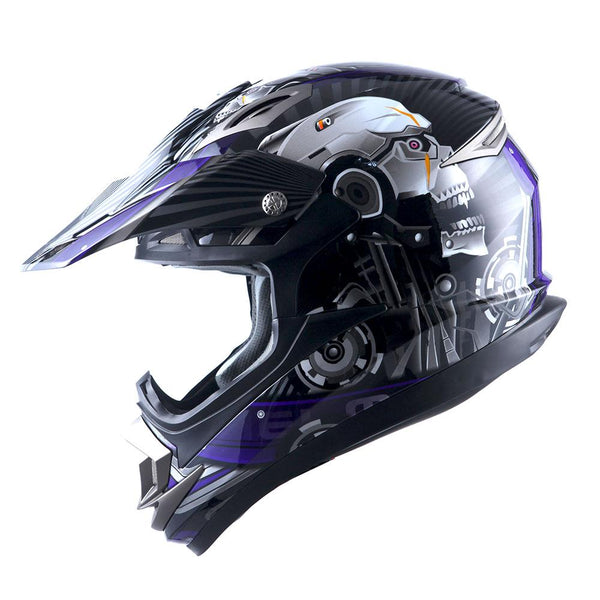 1Storm Adult Motocross Helmet Off Road MX BMX ATV Dirt Bike