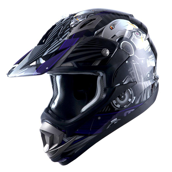 1Storm Adult Motocross Helmet Off Road MX BMX ATV Dirt Bike