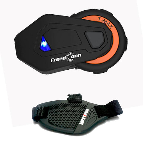 FreedConn Motocycle Helmet Waterproof Wireless Bluetooth Headset TCOM-SC;  /LCD Screen/FM Radio/800M Intercom/2 Riders Intercom/ Moto Biking 